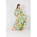 DESENLİ GÖMLEK ELBİSE BOHO LOVES ELİF MISIRLI